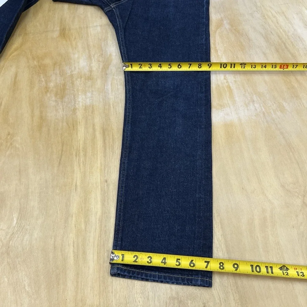 Bonobos Selvedge Denim Jeans Mens (Actual Size 31x30) Slim Fit Straight Leg Navy